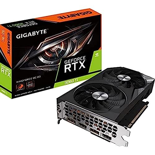GIGABYTE WINDFORCE RTX 3060 Ti WINDFORCE OC scheda video 8GB GDDR6