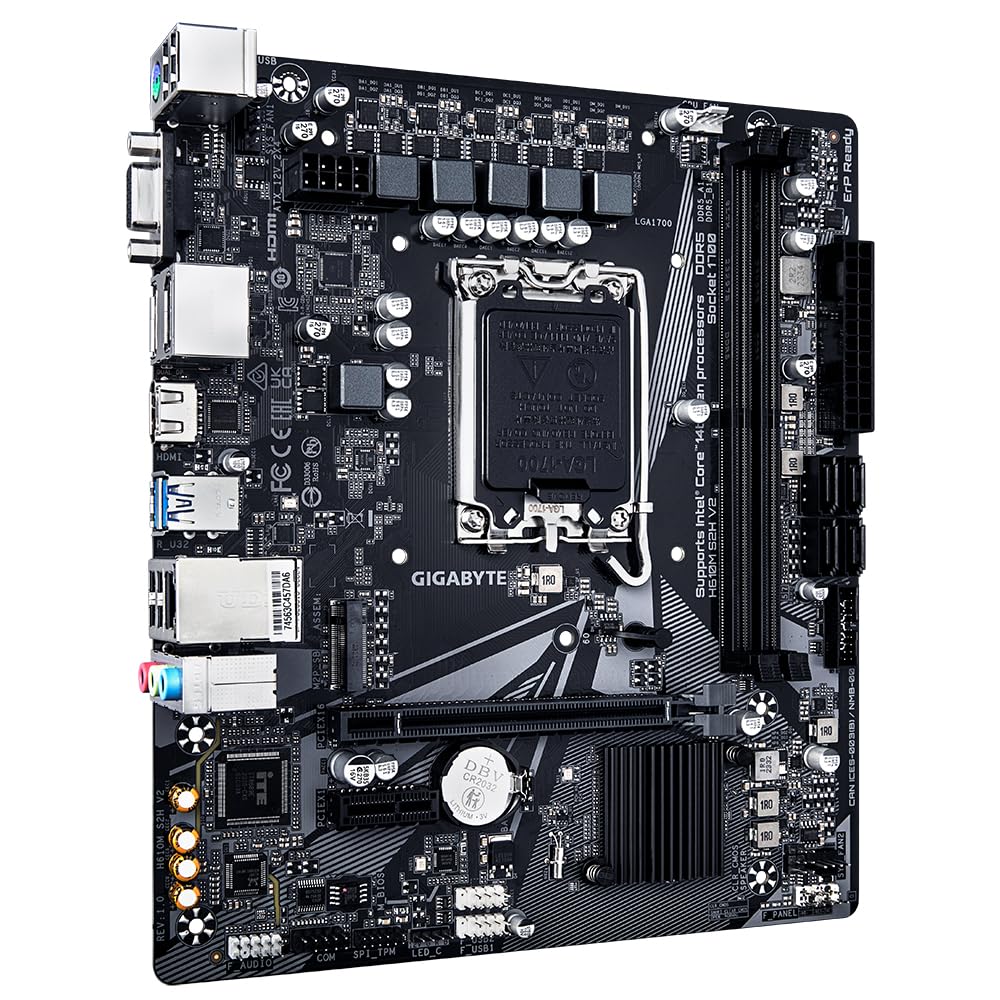 GIGABYTE H610M S2H V2 scheda madre DDR5 LGA1700