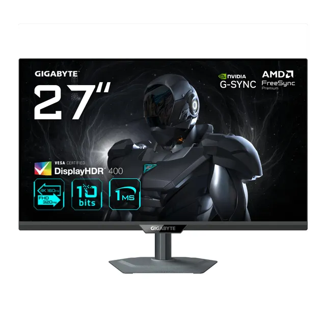 Gigabyte G27U Monitor Gaming 27" 4K 160Hz Doppia Modalità