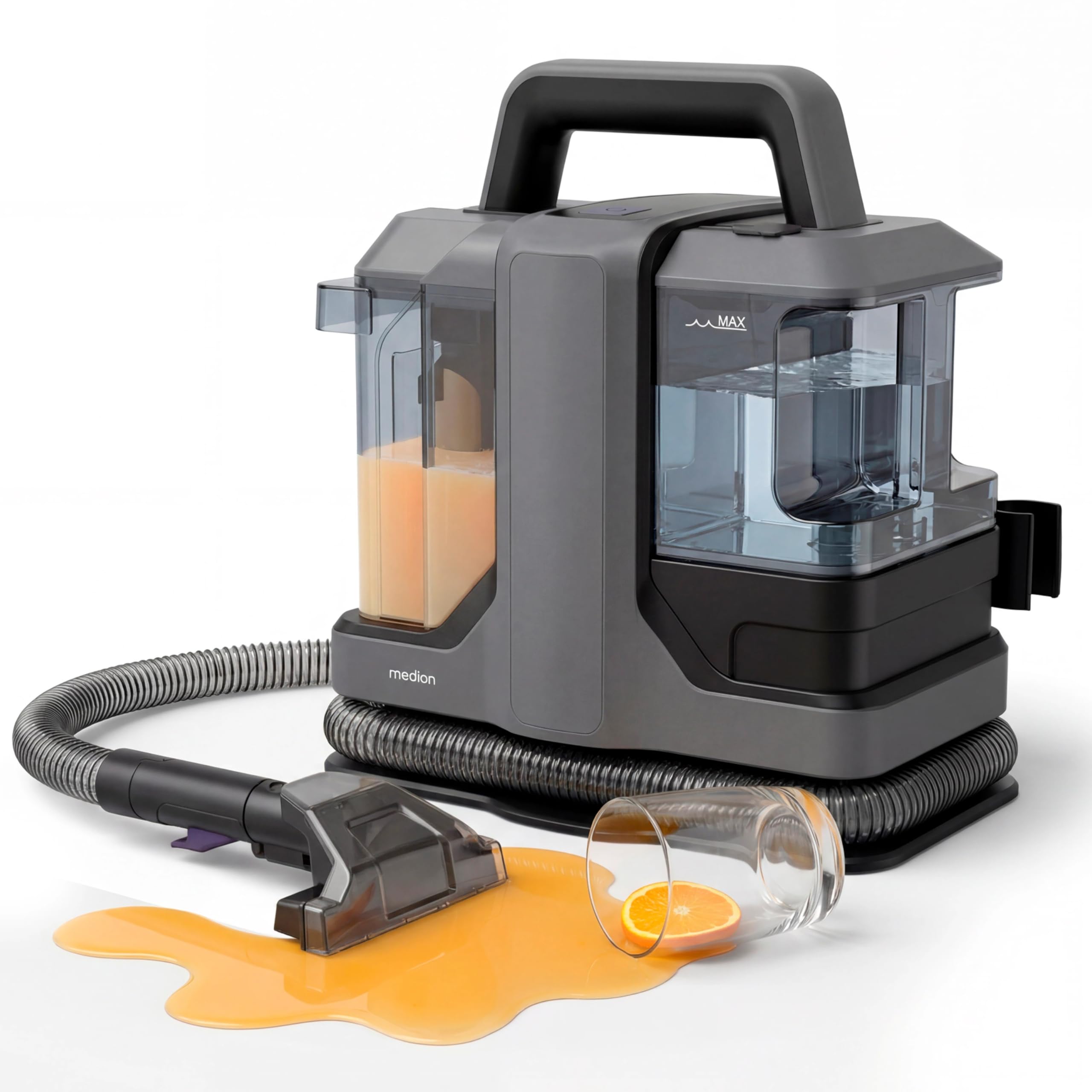 MEDION MD100122 lavatappeti 750 W con serbatoio 1080 ml