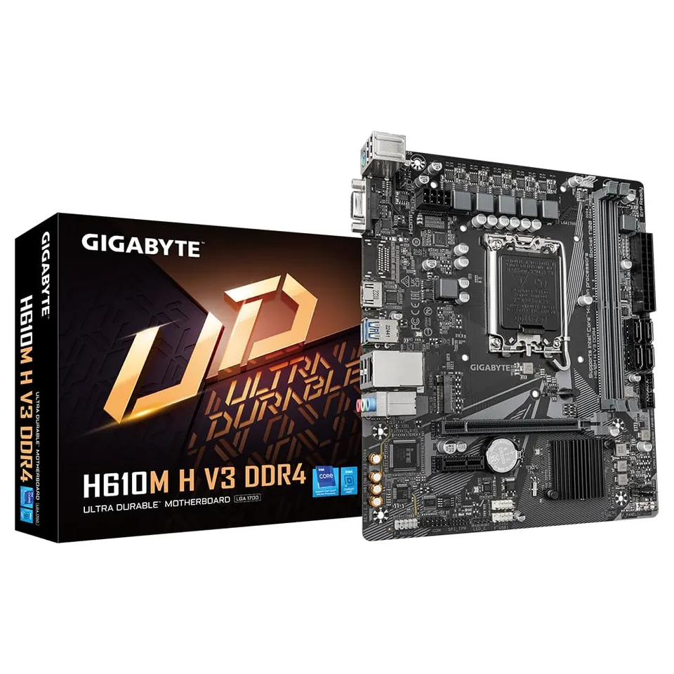 GIGABYTE H610M H V3 scheda madre Intel LGA1700 DDR4