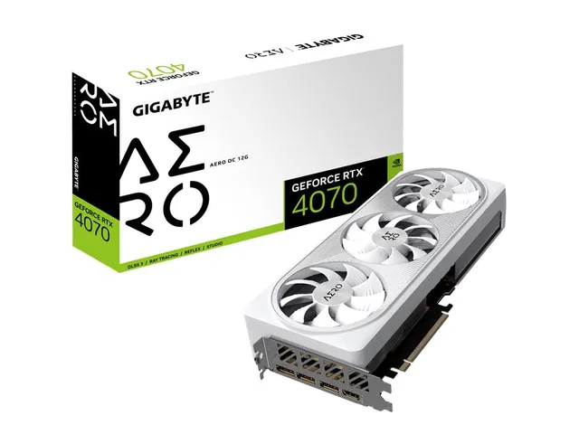 Gigabyte RTX 4070 AERO OC 12GB scheda video GDDR6X