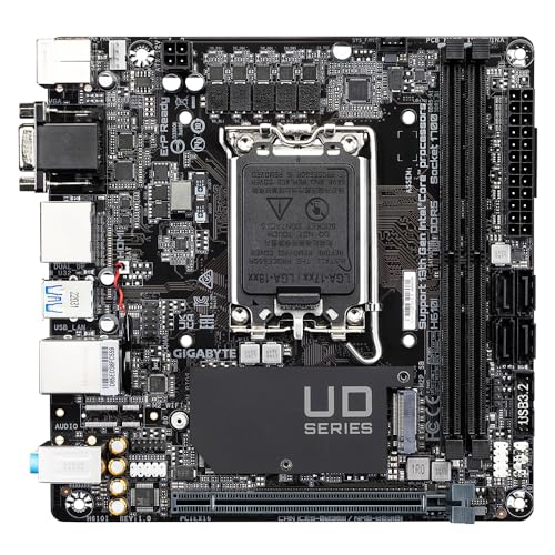 GIGABYTE H610I scheda madre DDR5 LGA1700 PCIe M.2