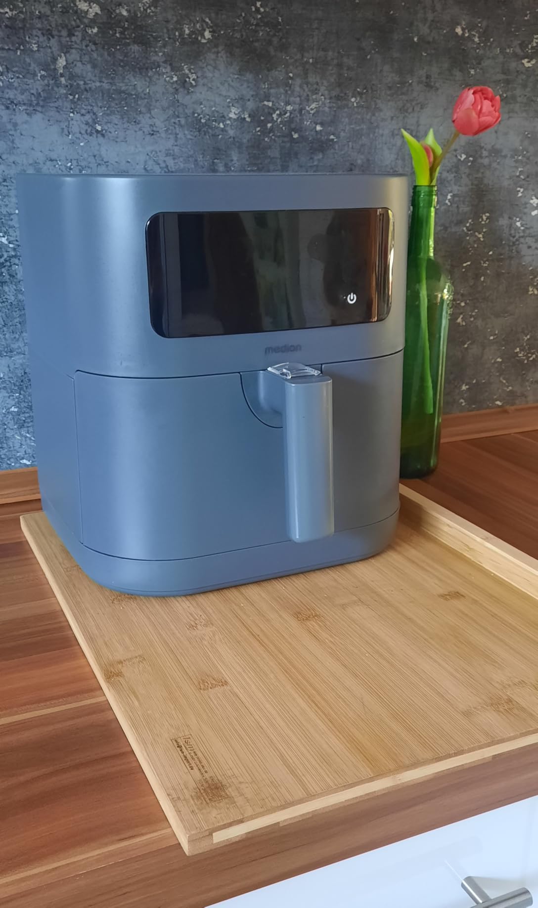 MEDION E40 XL Friggitrice ad aria 5,2L Bianco opaco 9 programmi