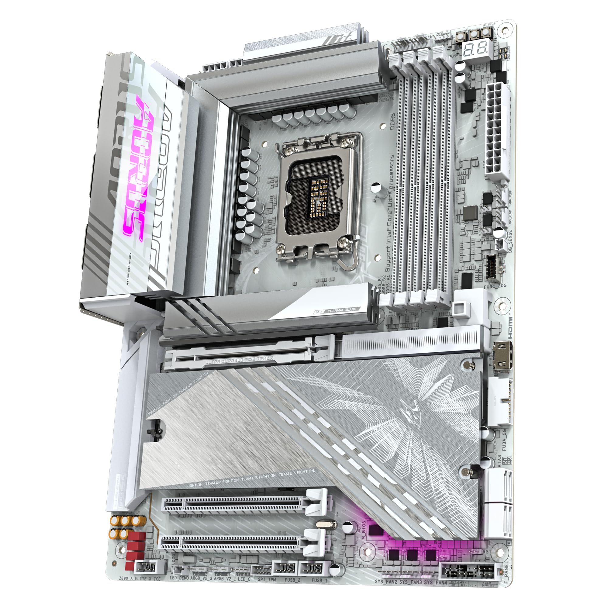 GIGABYTE Z890 AORUS ELITE X ICE scheda madre DDR5 bianca