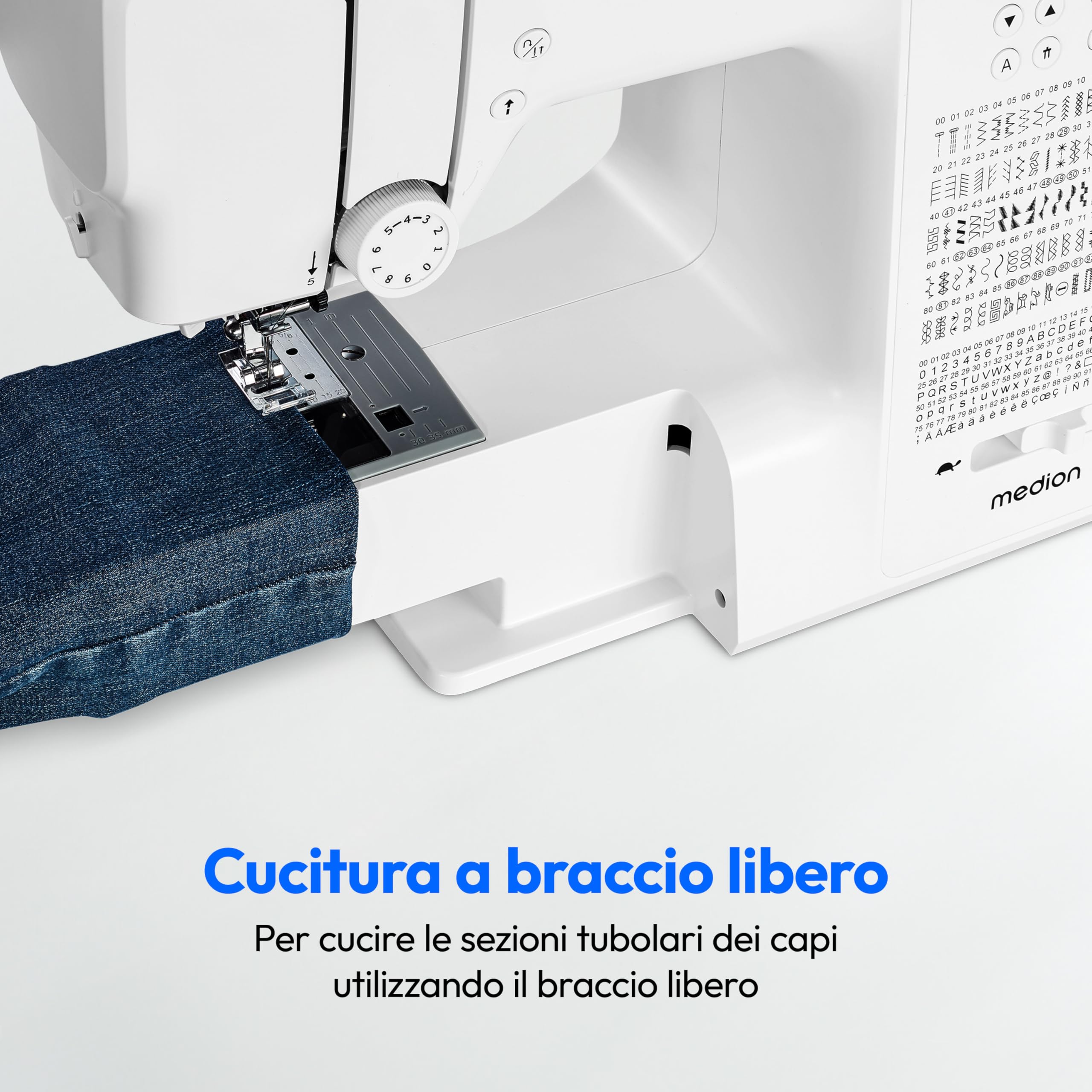 MEDION LIFE SD36 macchina per cucire bianca 270 punti