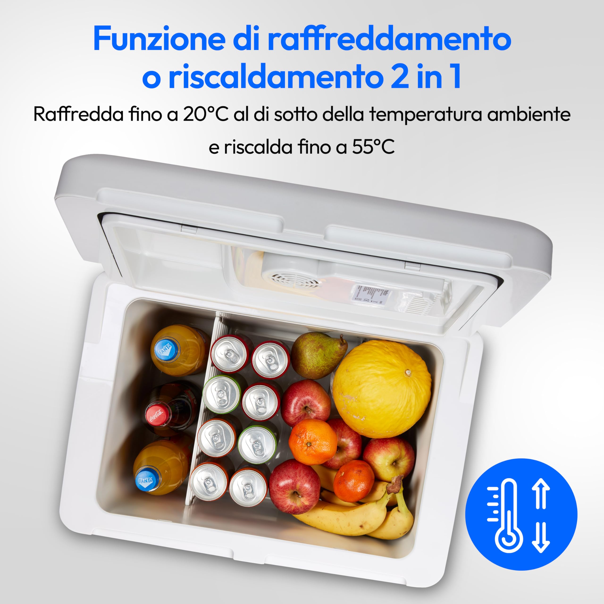 Medion Frigo portatile 40L 2in1 caldo-freddo 12V 230V USB