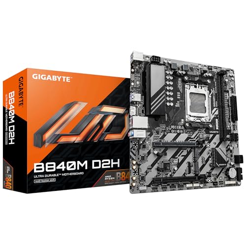 Gigabyte B840M D2H scheda madre AM5 DDR5