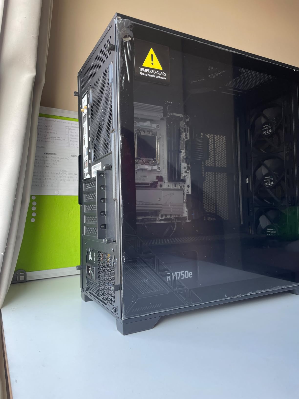 GIGABYTE C102 GLASS case PC Midi Tower nero vetro