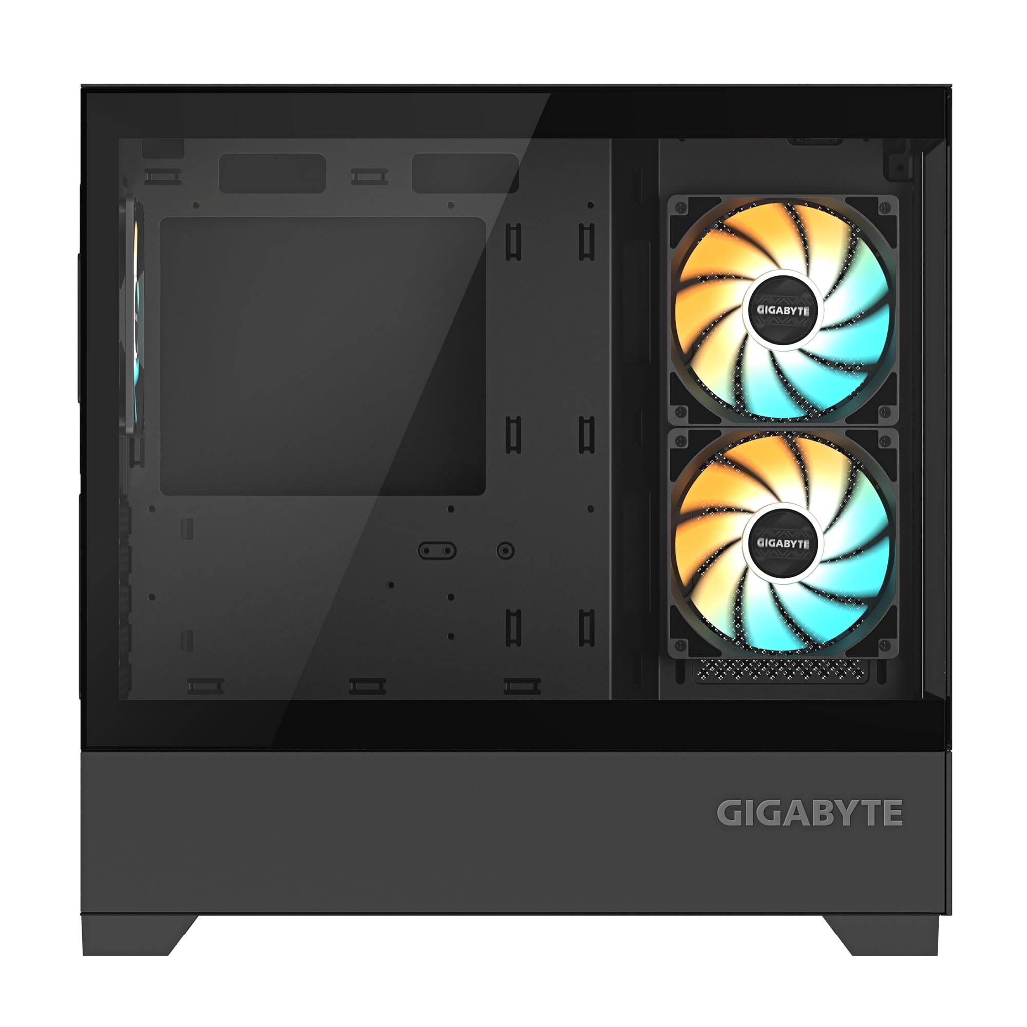 Gigabyte C201 Panoramic case PC Mid Tower vetro 3 ventole