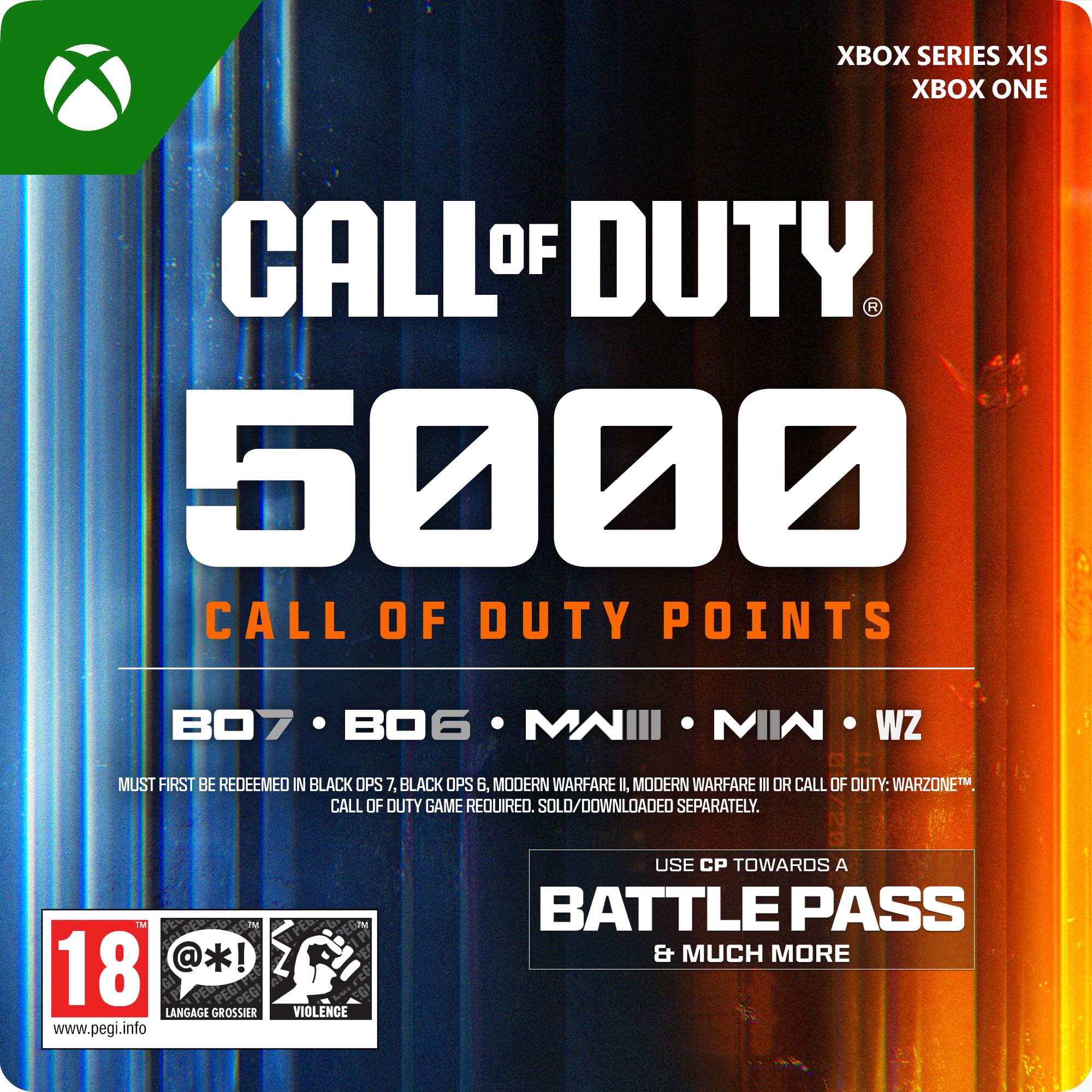 Call of Duty Points 2400 punti Xbox codice download Warzone