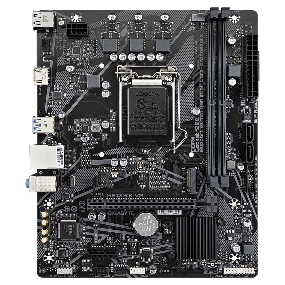 GIGABYTE H510M K V2 scheda madre micro-ATX DDR4