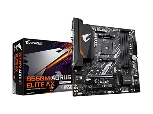 GIGABYTE B550M Aorus Elite AX scheda madre AM4 Wi-Fi 6E
