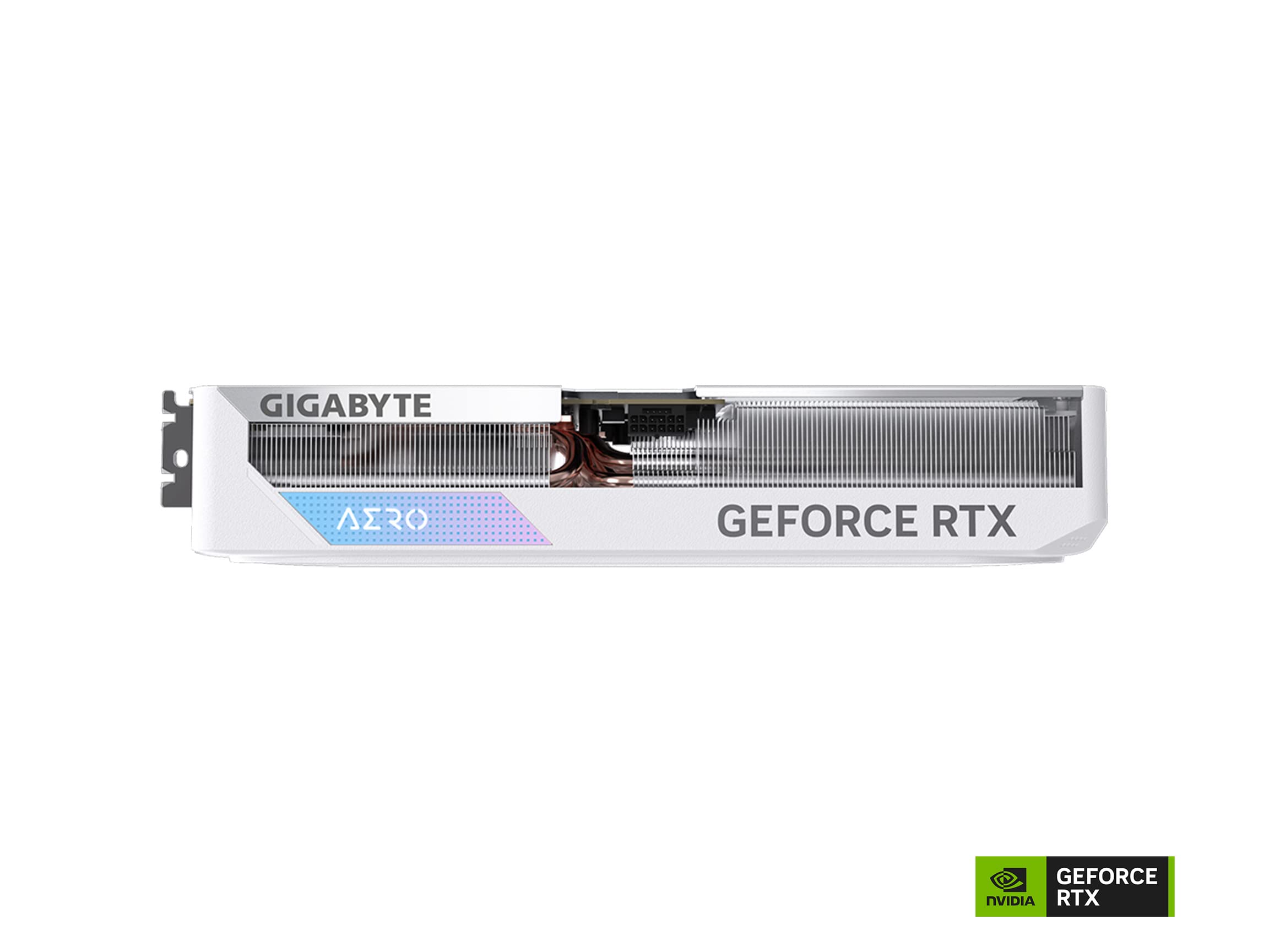 Gigabyte RTX 4070 Aero OC 12G scheda video GDDR6X bianca