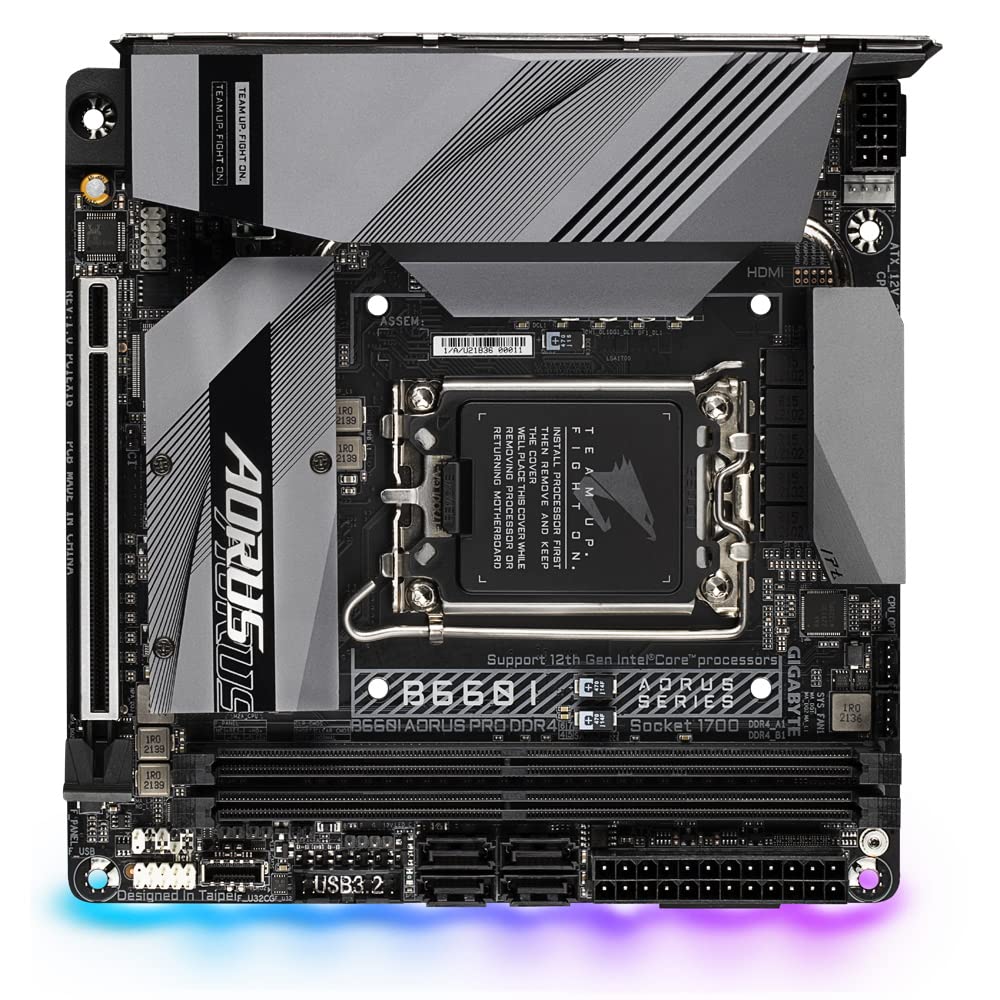 GIGABYTE AORUS B660I PRO Scheda Madre DDR4 LGA 1700