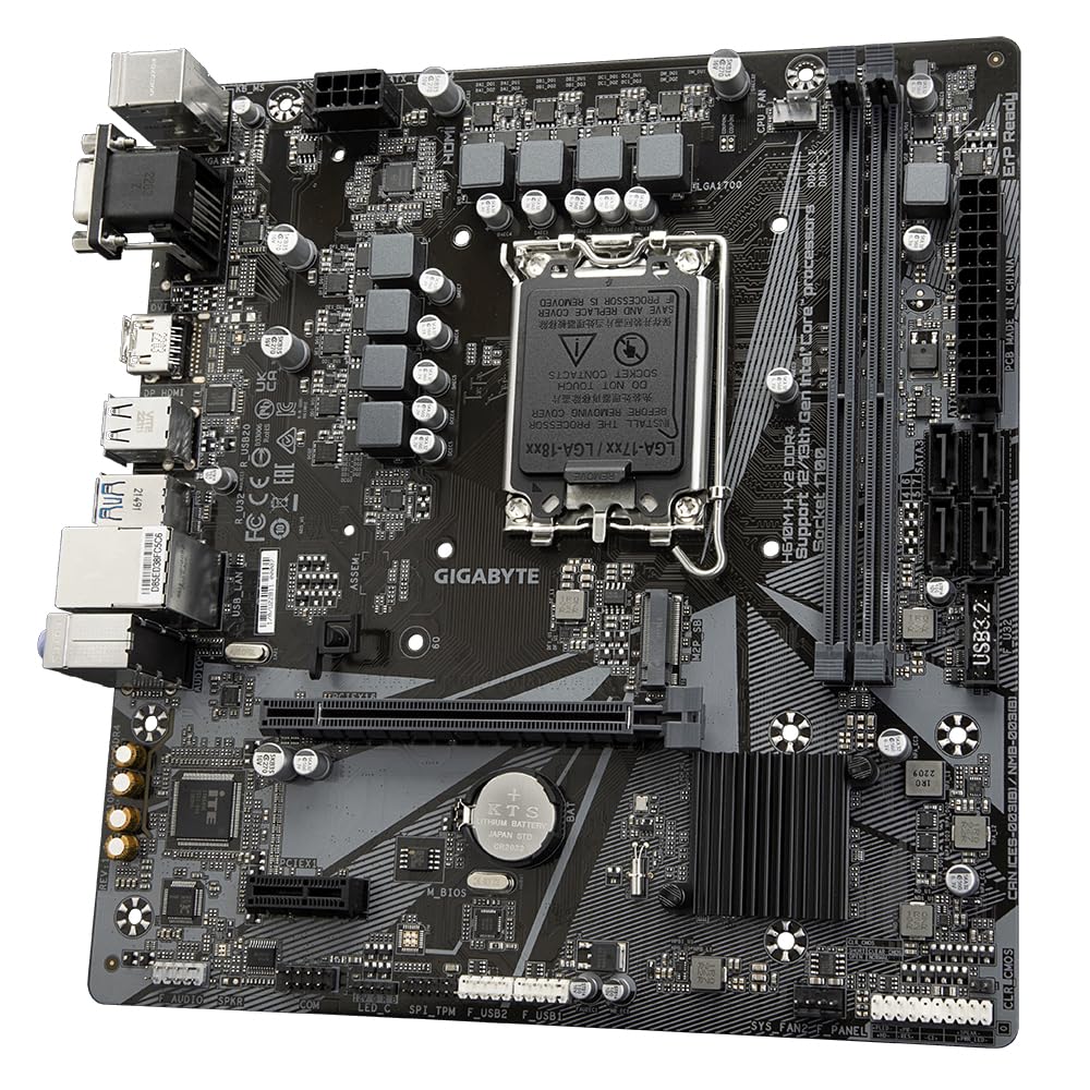 Gigabyte H610M H V2 scheda madre micro ATX DDR4