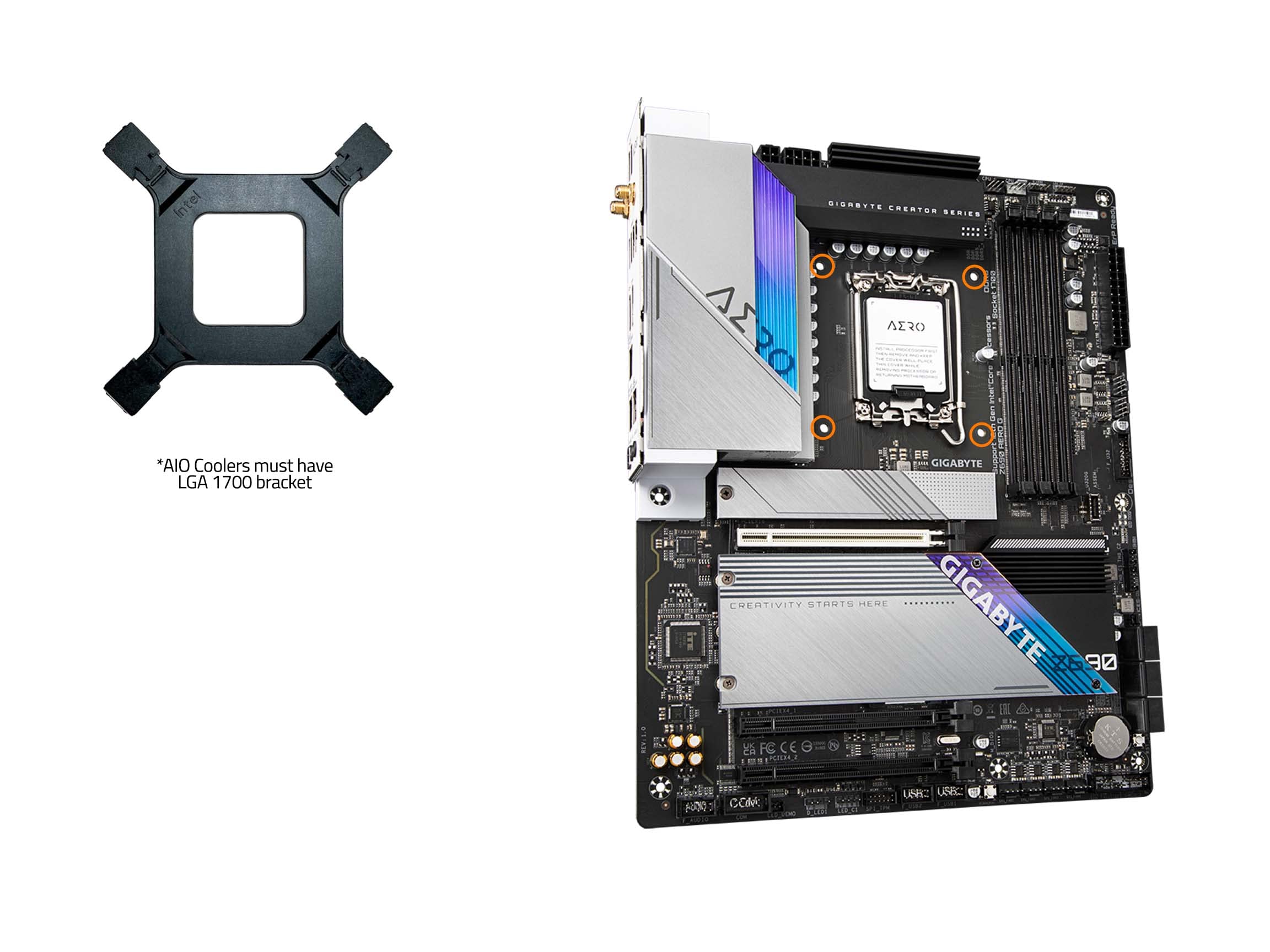 Gigabyte Z690 Aero G scheda madre ATX DDR5 WiFi 6