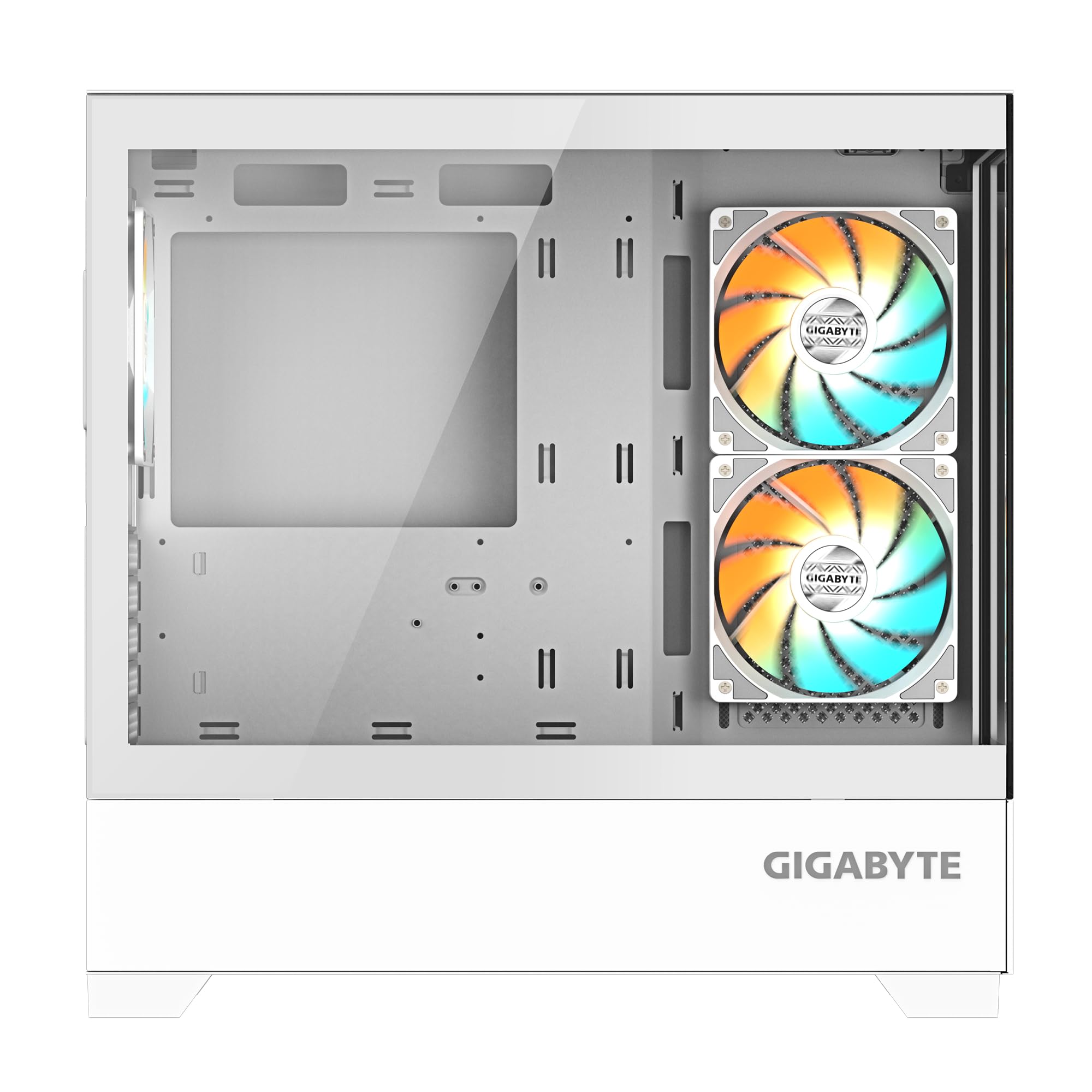 GIGABYTE C201 Panoramic Ice Case PC Mid Tower Bianco