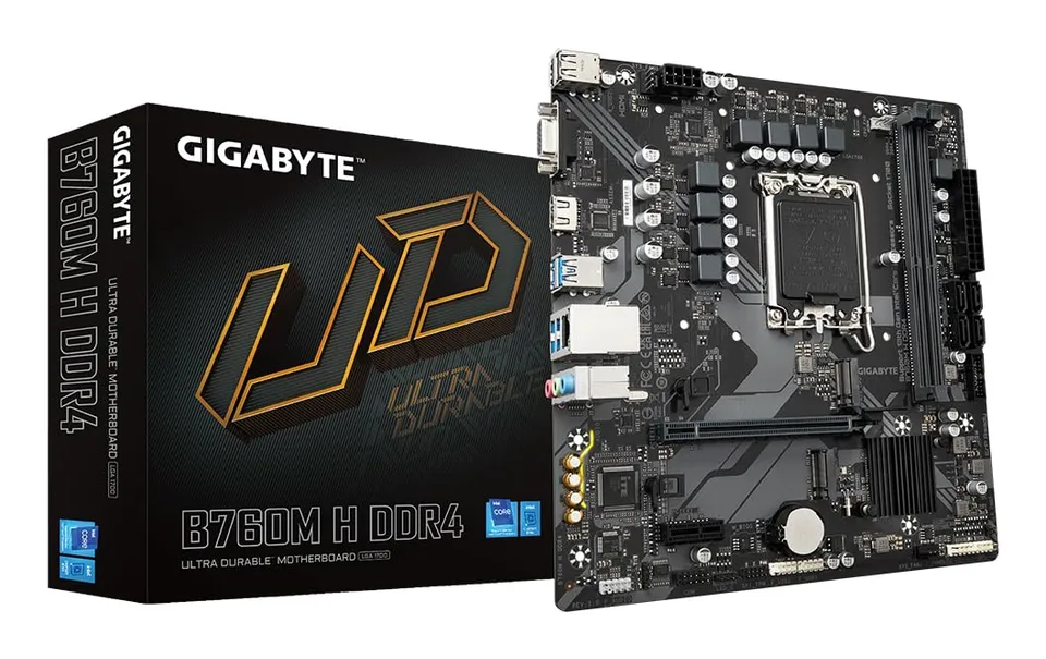 GIGABYTE B760M H DDR4 scheda madre micro-ATX LGA1700