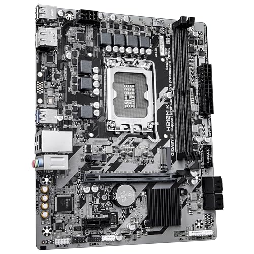 GIGABYTE H810M K Scheda Madre LGA1851 DDR5 PCIe 4.0