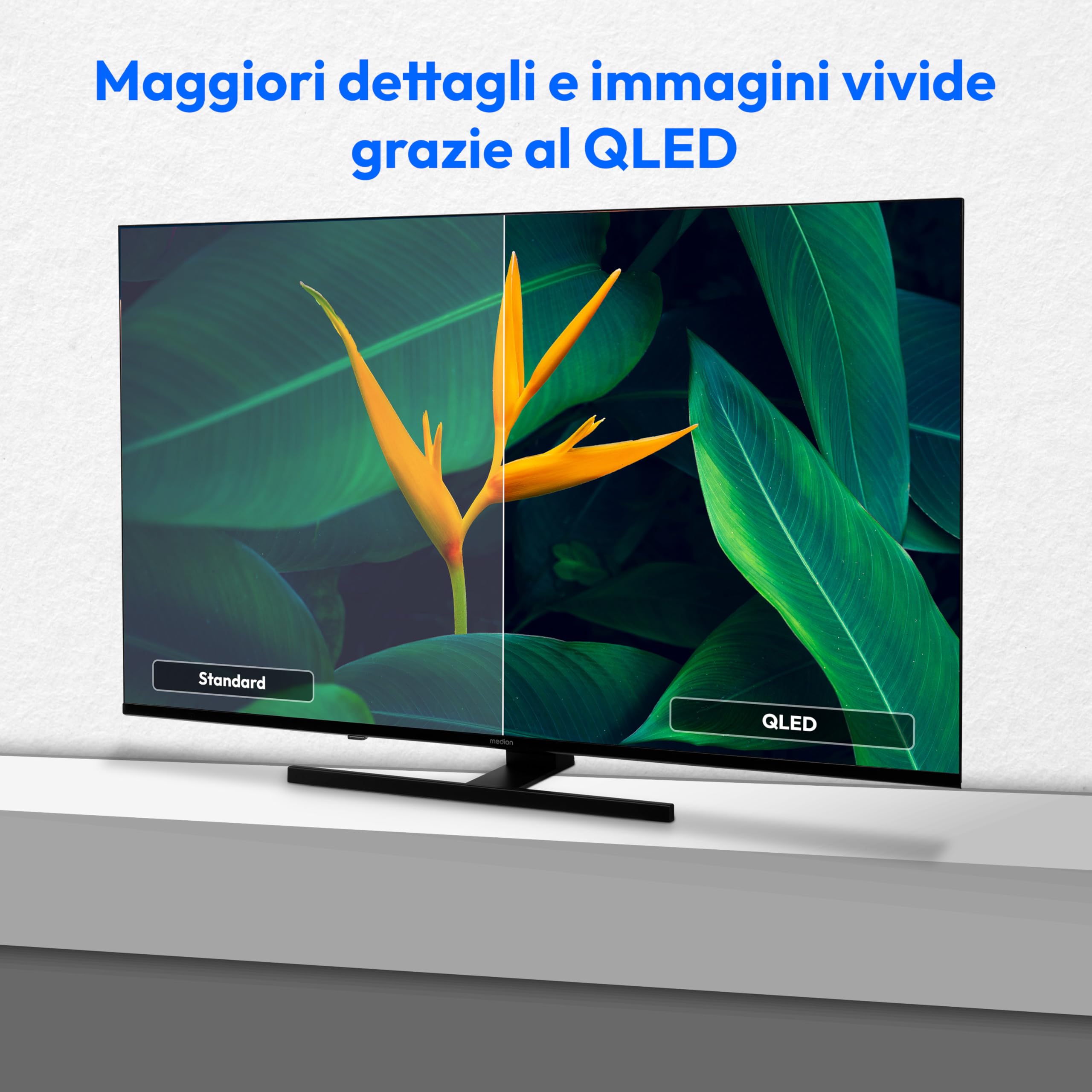 MEDION MD 850800 smart TV 50" QLED 4K Fire TV