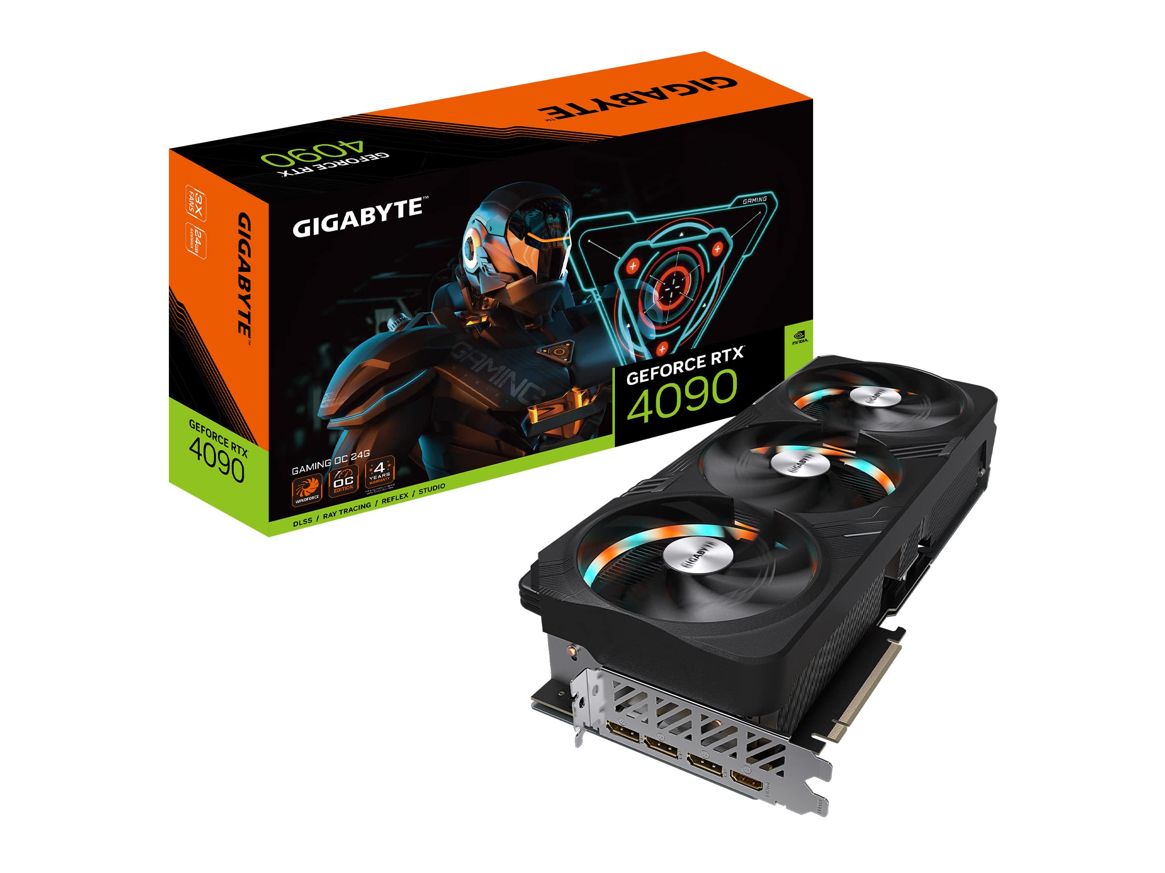 GIGABYTE RTX 4090 Gaming OC 24G scheda video 24GB GDDR6X
