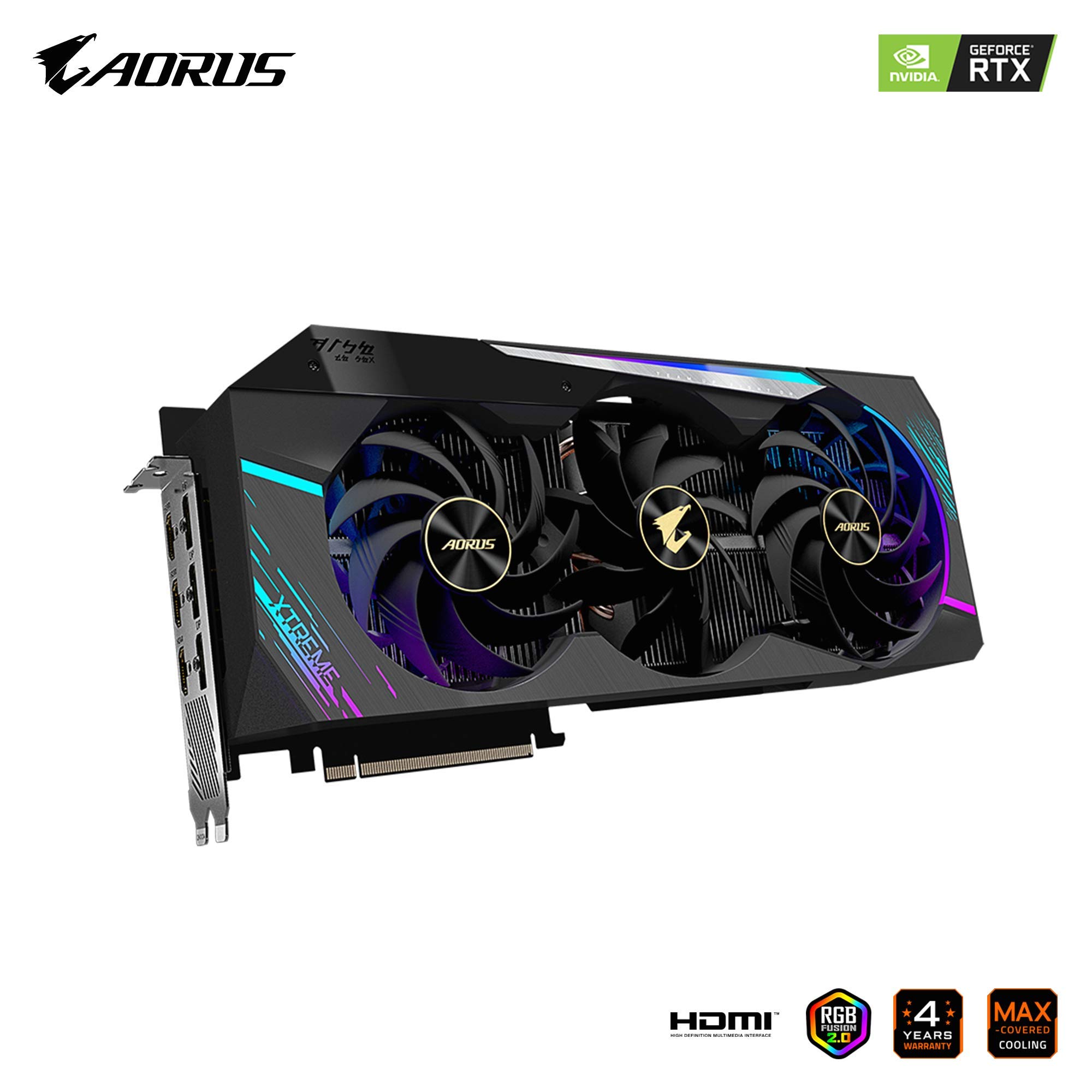 AORUS GeForce RTX 3080 Xtreme scheda video 10GB GDDR6X
