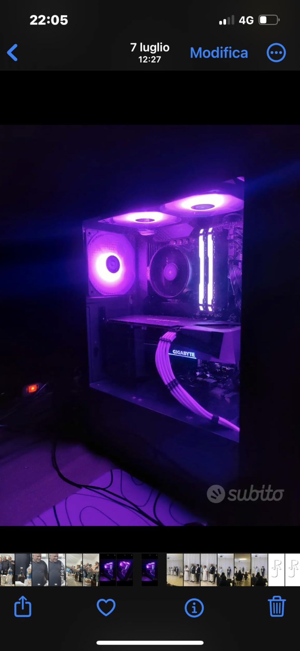 GIGABYTE RX 7600 Gaming OC 8G scheda video GDDR6