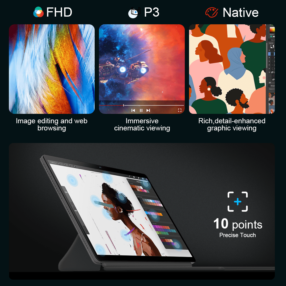 Ninkear T40 2-in-1 tablet laptop 14" N100 16GB/512GB