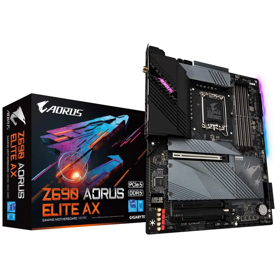 GIGABYTE AORUS Z690 AORUS ELITE AX scheda madre DDR5 128GB WiFi 6