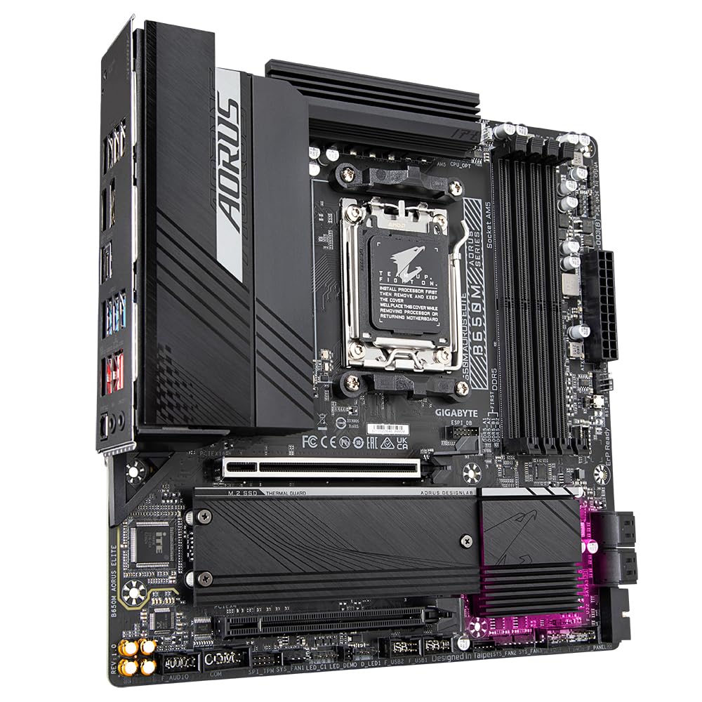 Gigabyte B650M Aorus Elite Scheda Madre AM5 DDR5 Micro ATX