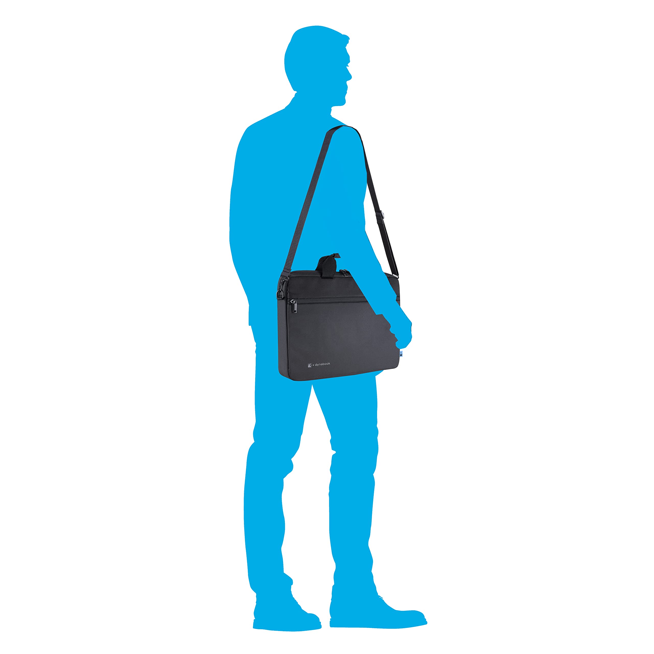 Dynabook Essential Slim Case borsa laptop 15,6 pollici nera