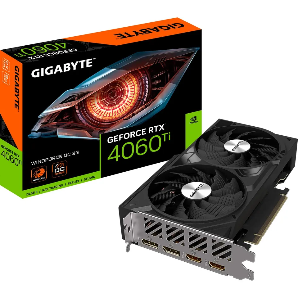 Gigabyte WINDFORCE OC GV-N406TWF2OC-8GD scheda video 8GB DLSS 3