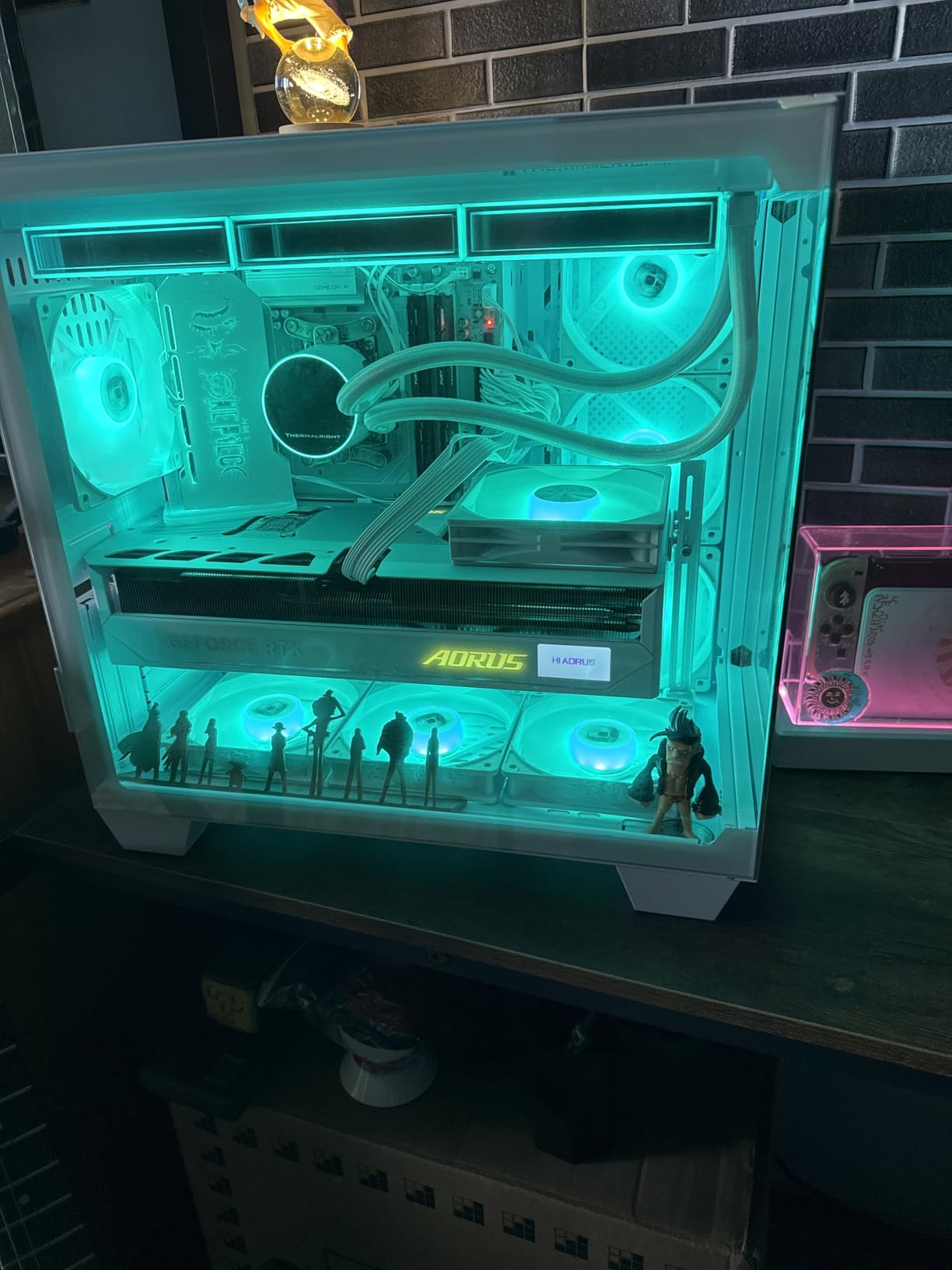 Gigabyte Aorus RTX 5080 Master Ice 16G scheda video 16GB DLSS 4