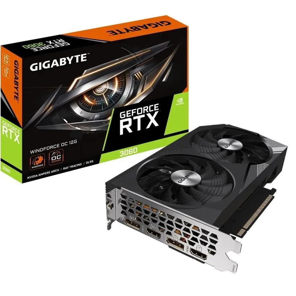 Gigabyte WINDFORCE OC V2 GV-N3060WF2OC-12GD scheda grafica 12GB GDDR6