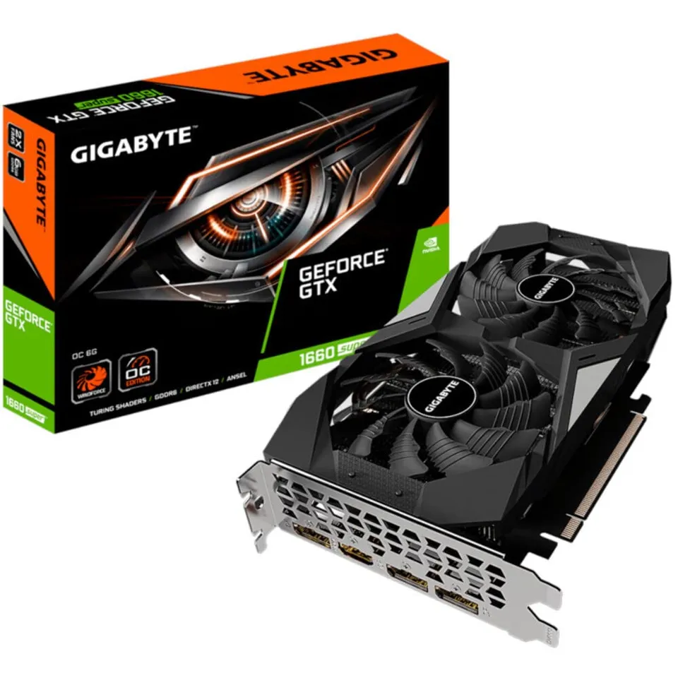 Gigabyte GeForce GTX 1660 SUPER OC 6G scheda video 6GB