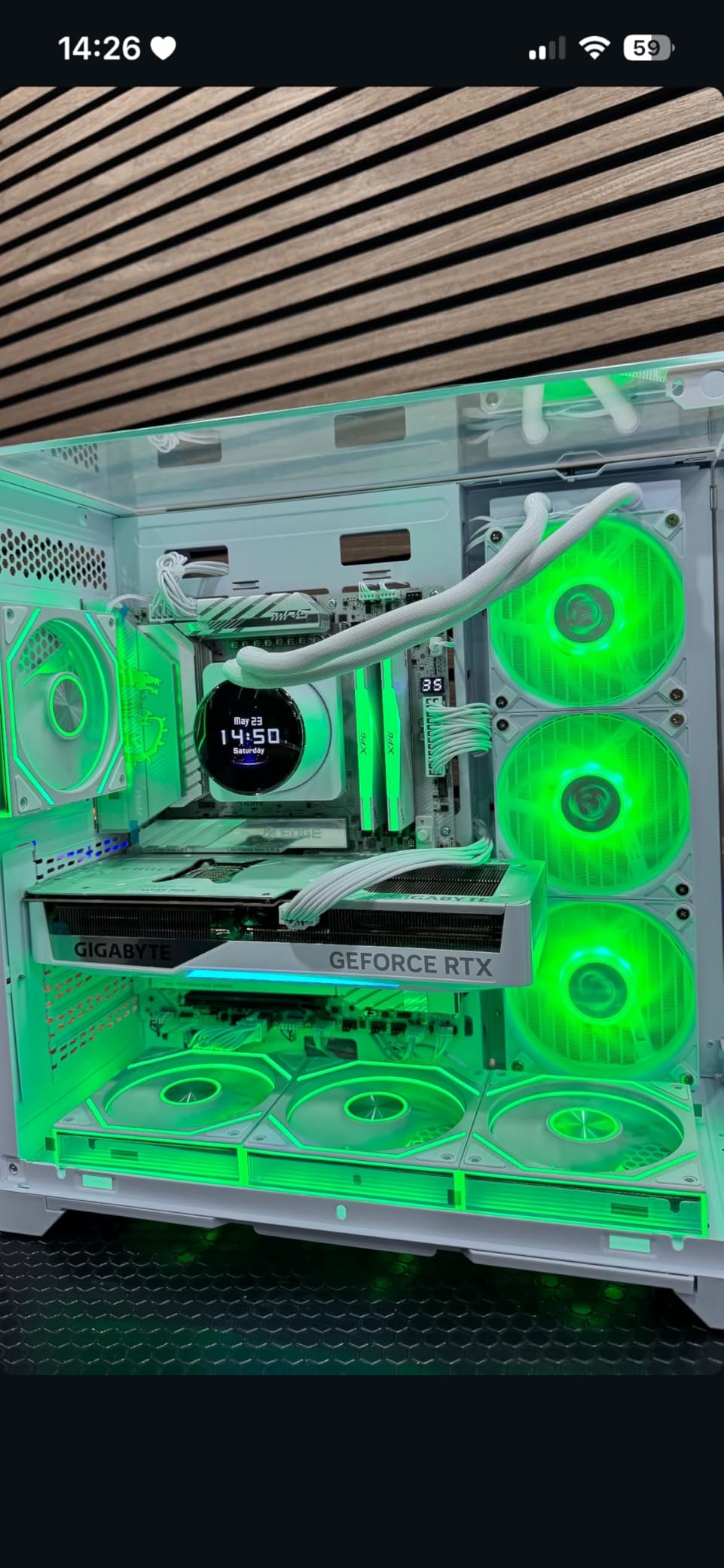 Gigabyte RTX 5070 Ti Eagle OC Ice SFF 16G scheda video 16GB GDDR7