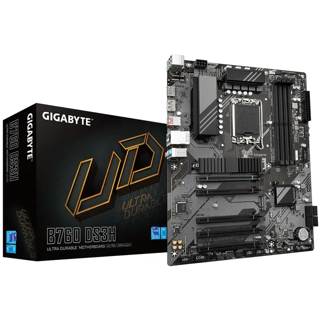 GIGABYTE B760 DS3H Scheda Madre LGA 1700 DDR5 PCIe 4.0