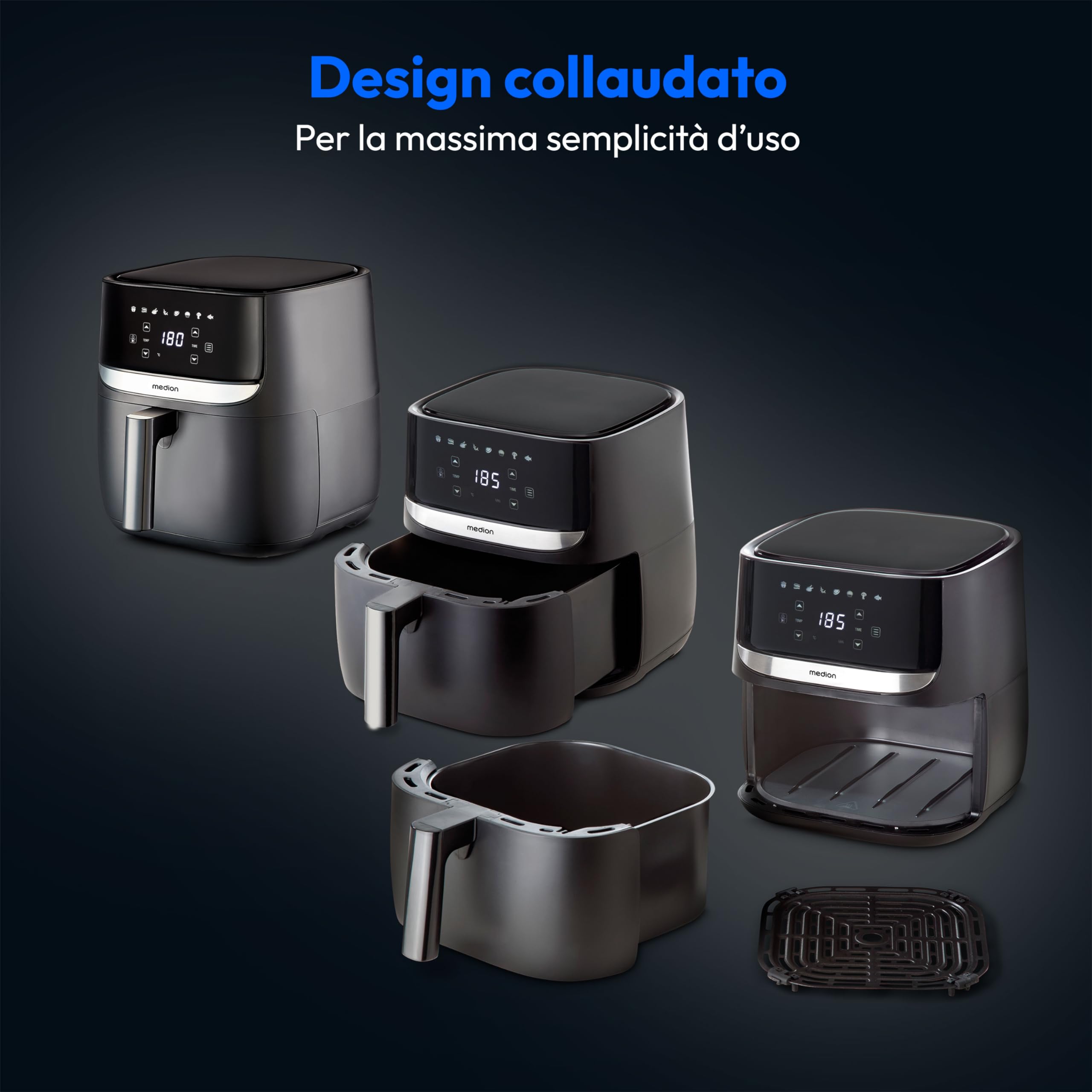 Medion E50 XL MD10532 friggitrice ad aria 5,7L