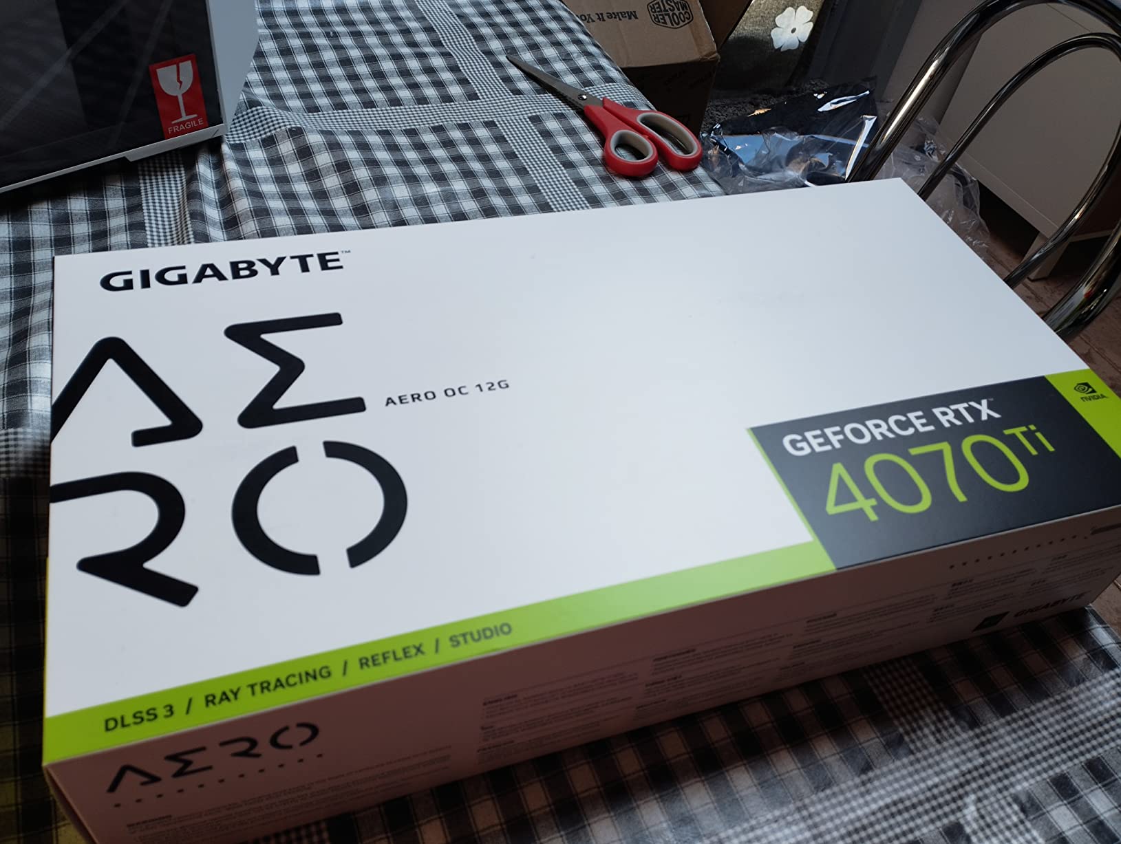 Gigabyte Aero OC RTX 4070 Ti scheda video 12GB GDDR6X