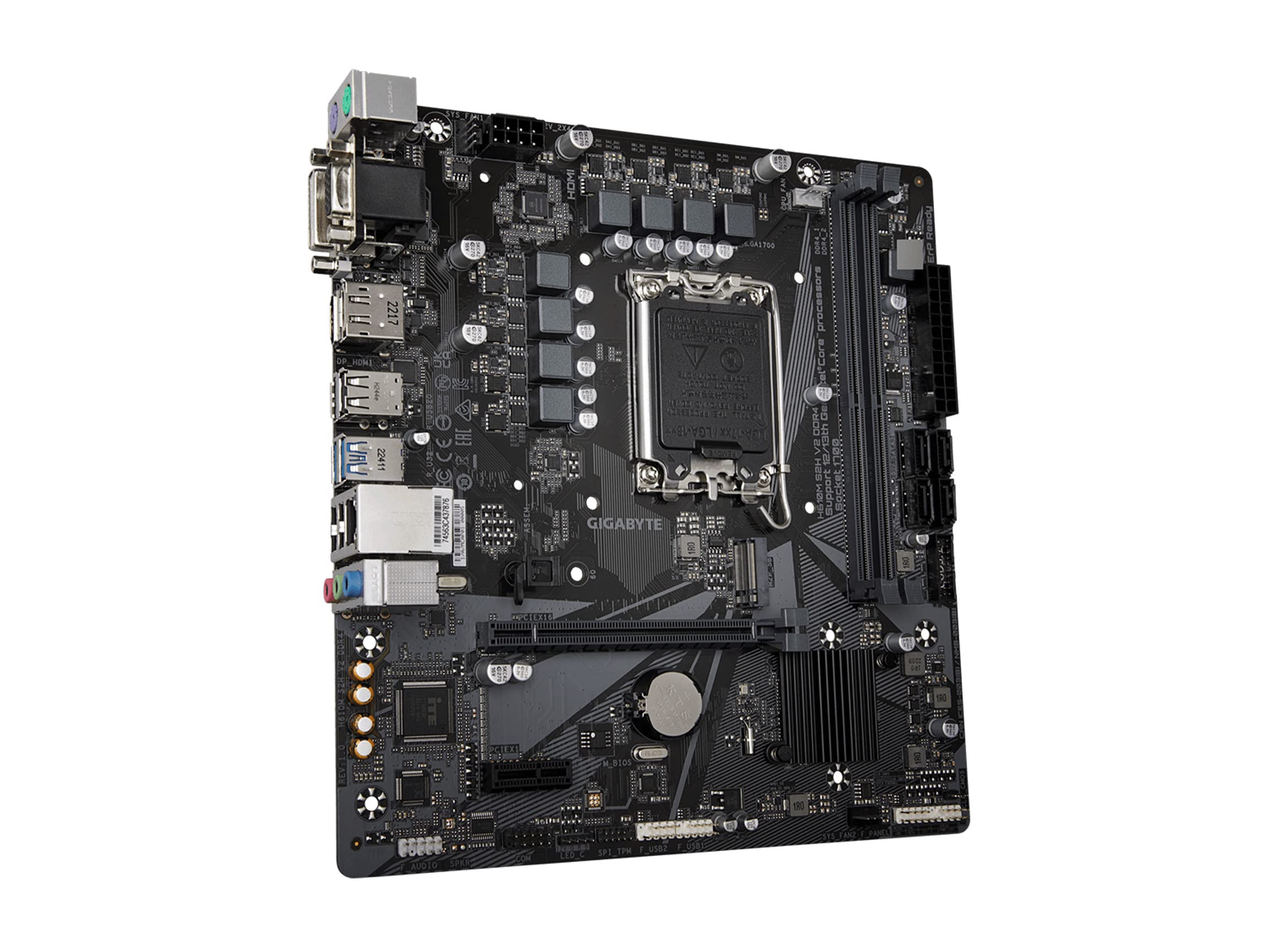 Gigabyte H610M S2H V2 DDR4 scheda madre Micro ATX LGA1700