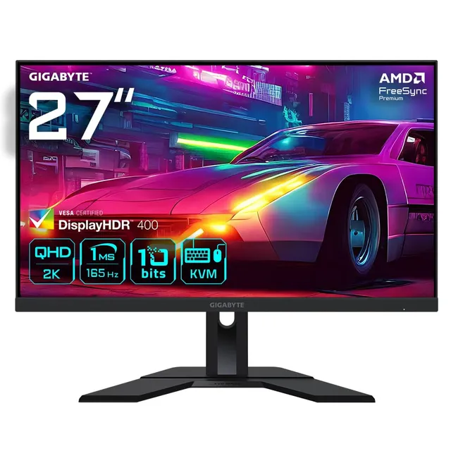 GIGABYTE M27Q Monitor Gaming 27 Pollici QHD 170Hz