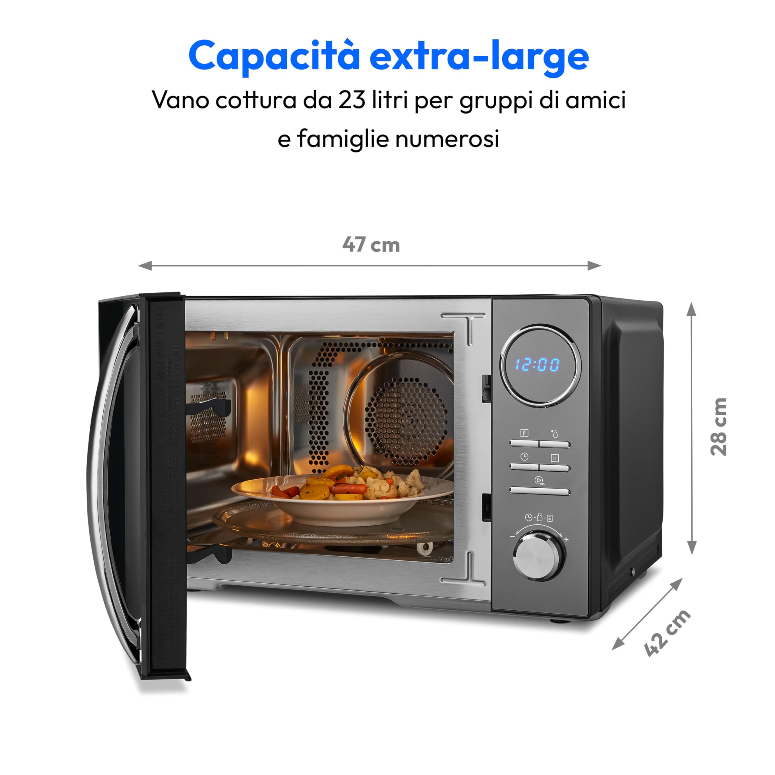 MEDION MD 11493 forno a microonde 23L 3 in 1