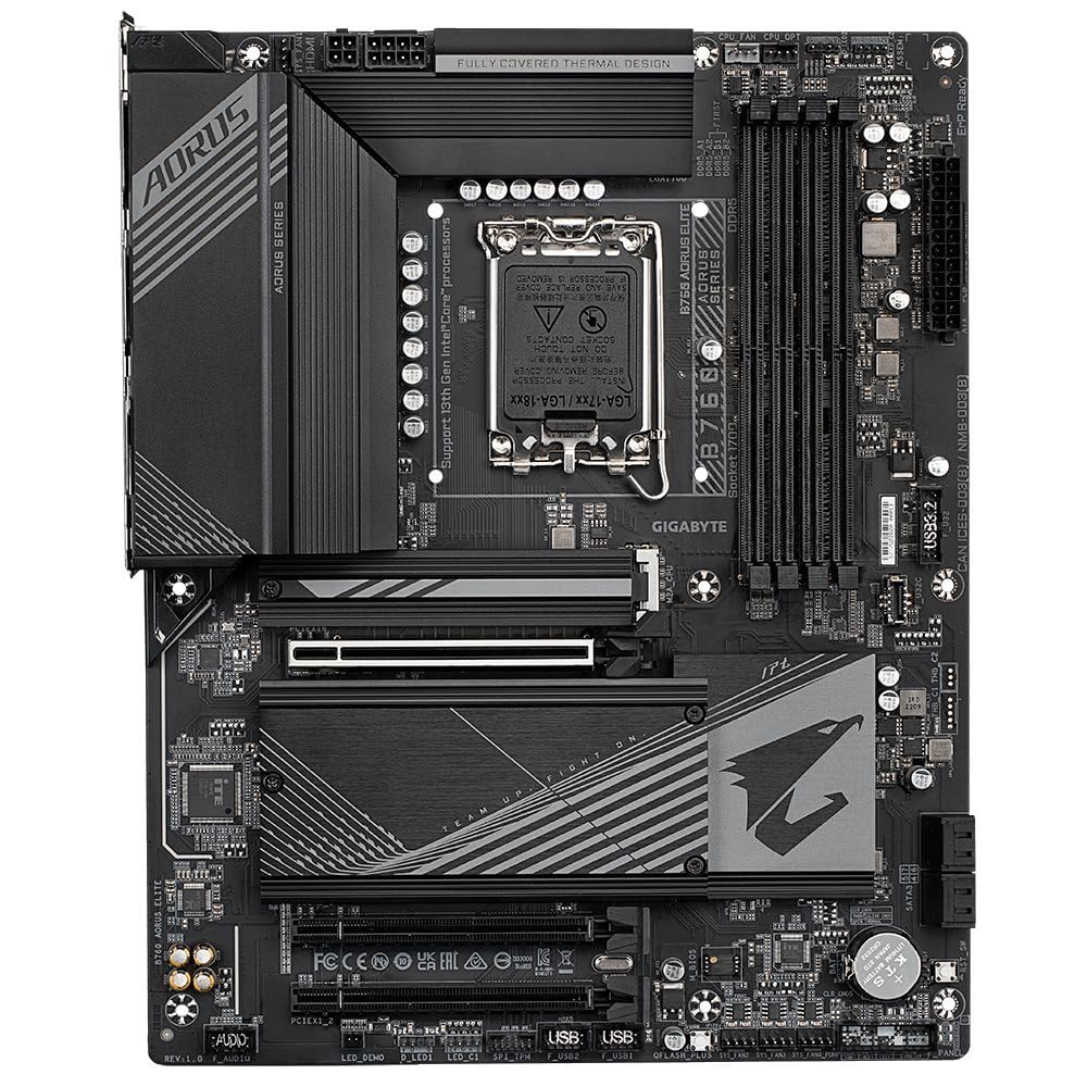 Gigabyte B760 Aorus Elite scheda madre LGA 1700 DDR5