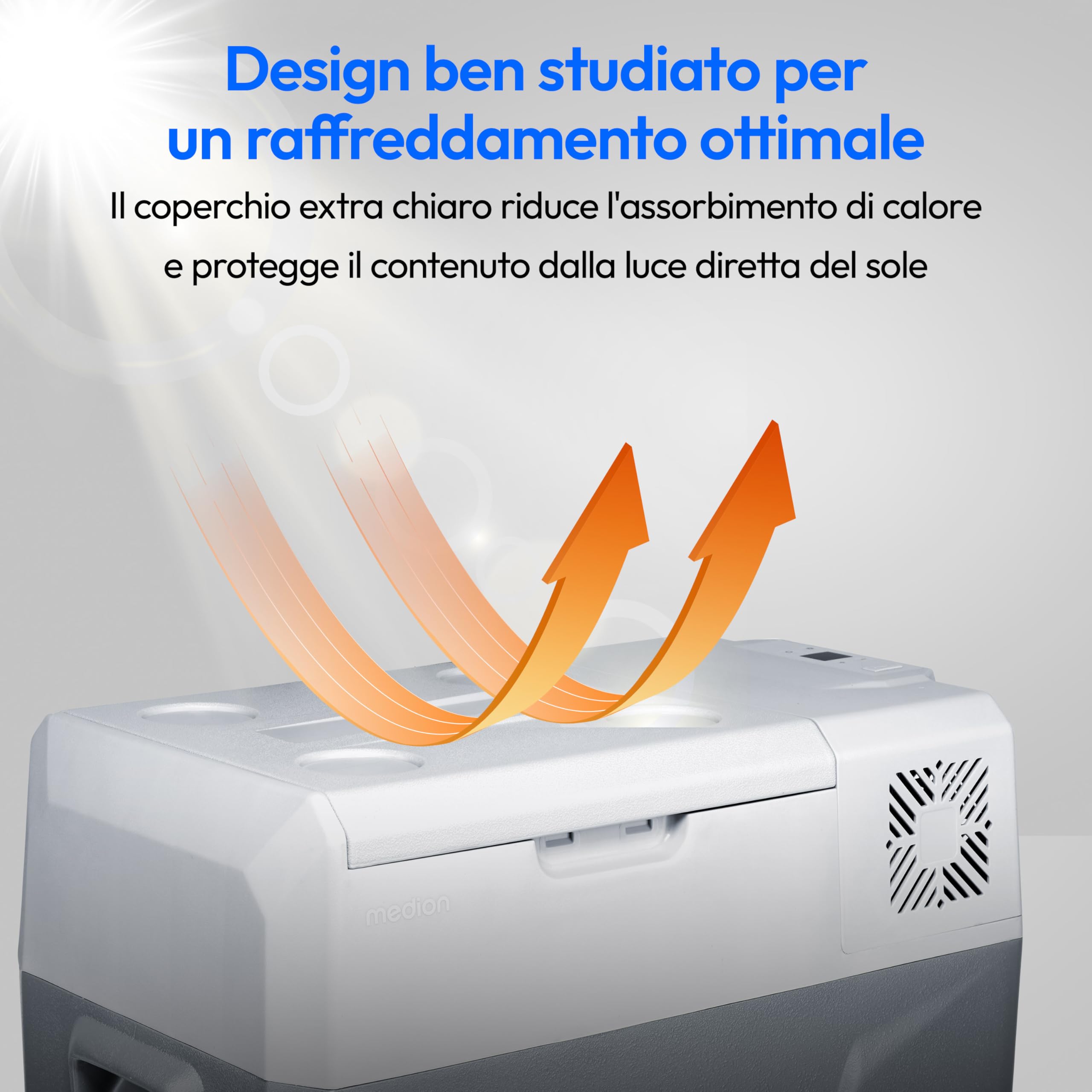 MEDION MD13111 Frigo Portatile 39L a Compressore