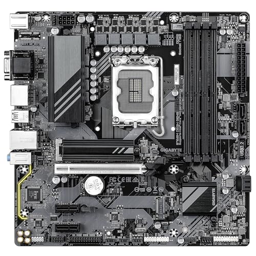 GIGABYTE B760M DS3H GEN5 Scheda Madre LGA1700 DDR4 2xM.2