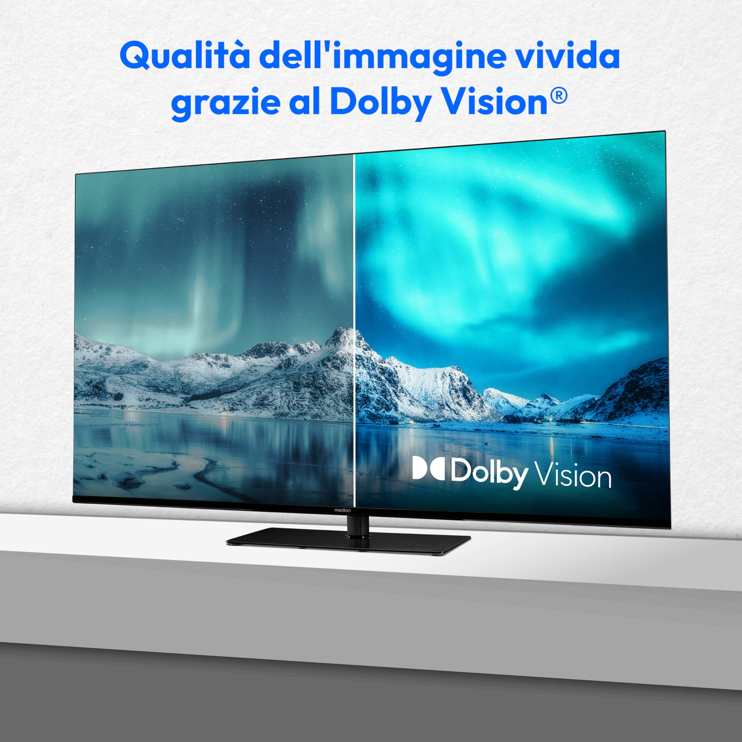 MEDION MD843300 Smart TV 43 pollici 4K Dolby Vision VIDAA