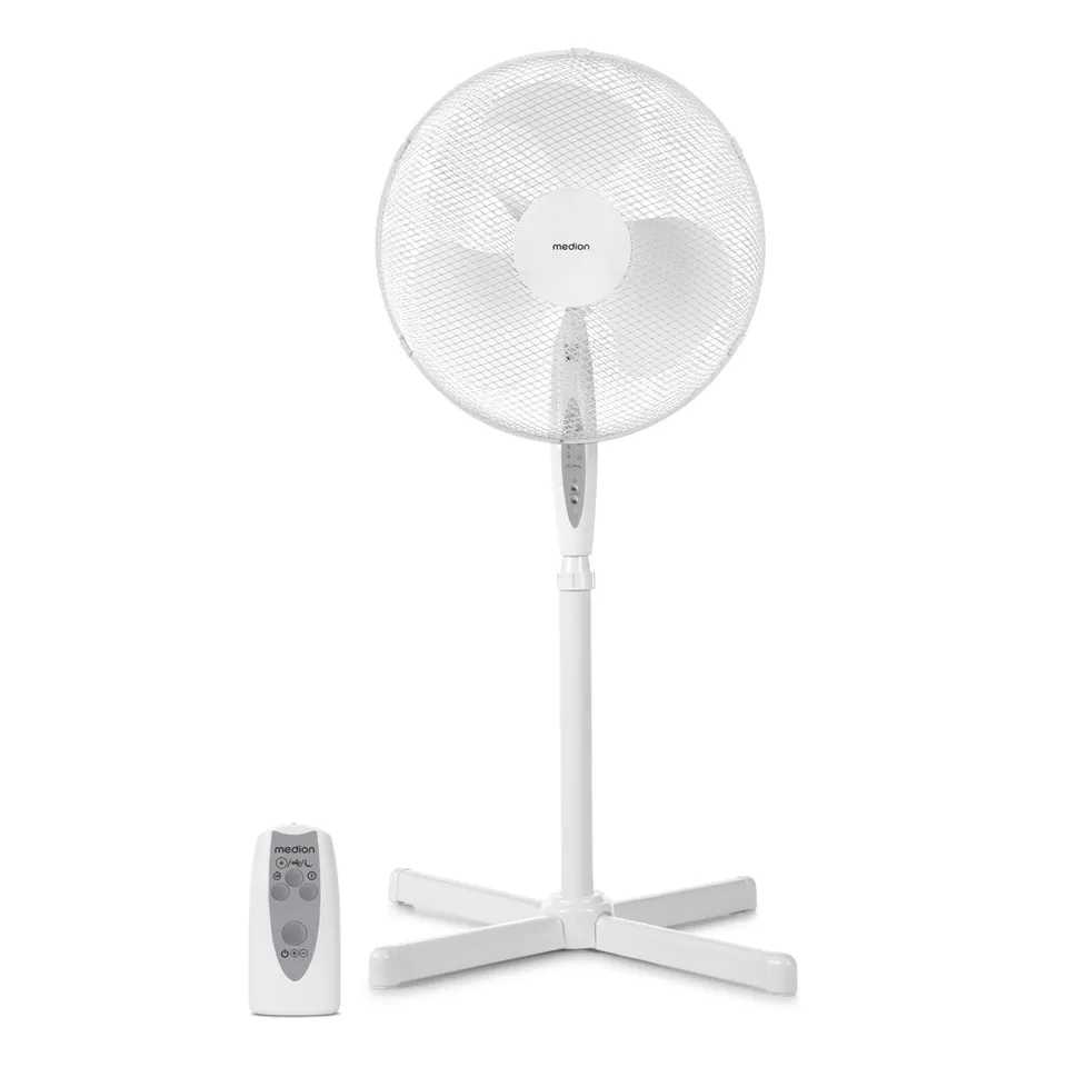 MEDION MD18795 ventilatore a piantana 45W bianco telecomando