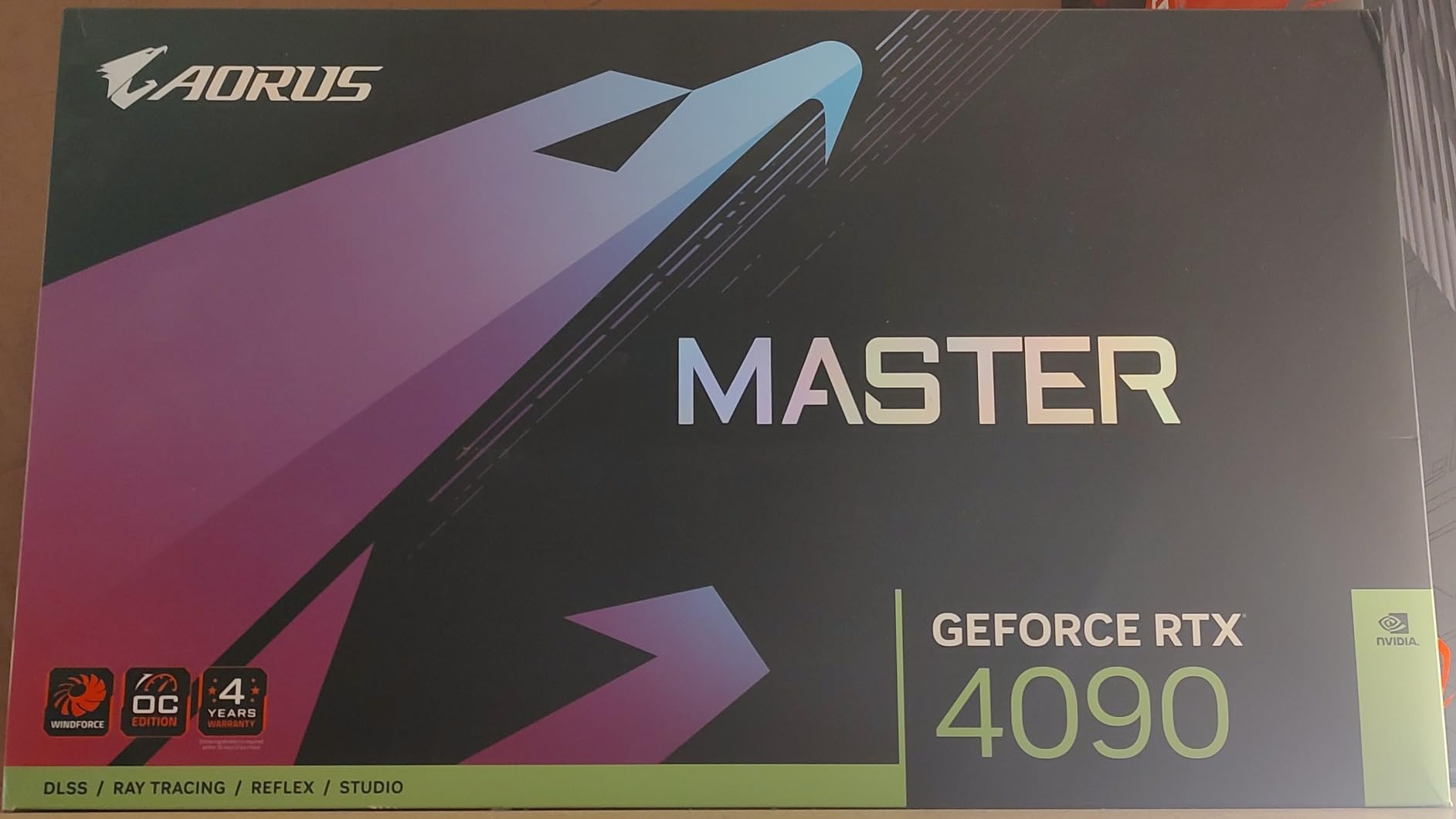 Gigabyte Aorus RTX 4090 Master scheda video 24GB GDDR6X