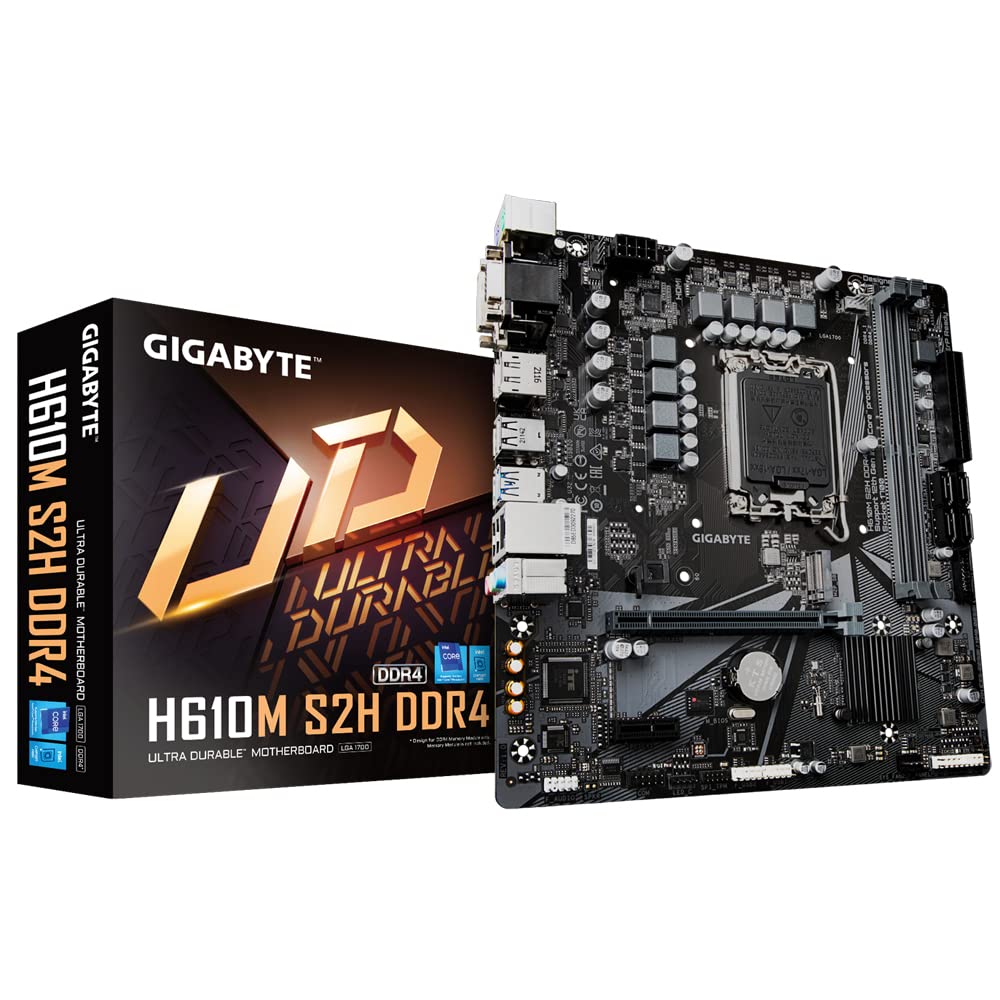 Gigabyte H610M S2H DDR4 scheda madre micro-ATX DDR4